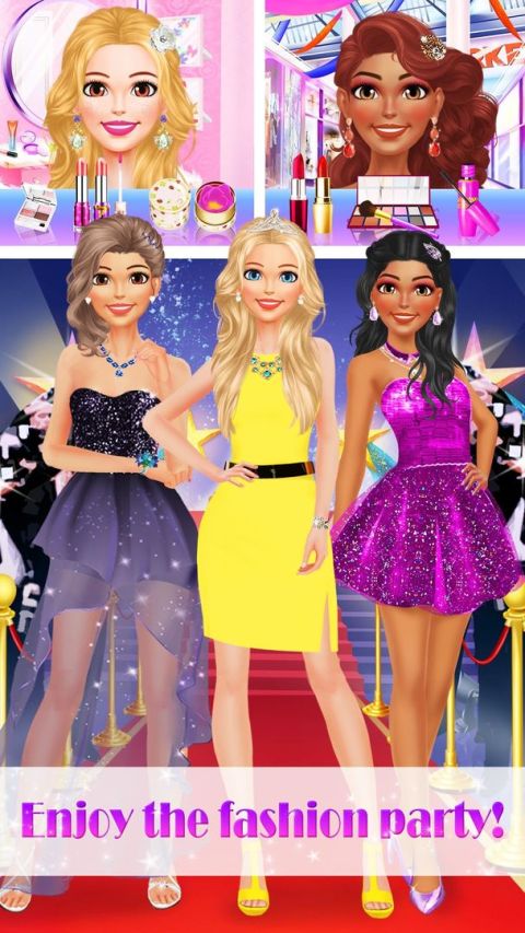 換裝遊戲大全：獨角獸裝扮少女化妝小遊戲