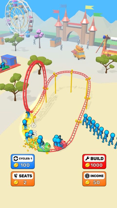 Moon Park 3D - Idle Tycoon