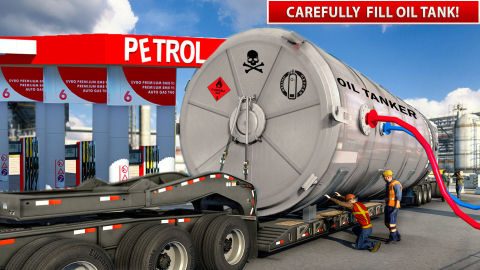 Oil Tanker Offroad Truck Games