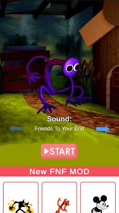 FNF Rainbow Purple Mod Test