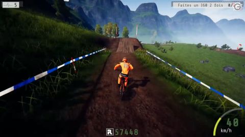 Descenders Mountain Bike Downhill : BMX Racer