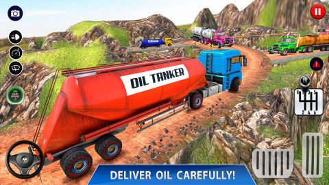 Oil Tanker Offroad Truck Games