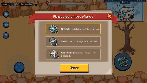 Lil Big Brawl2D Battle shoot