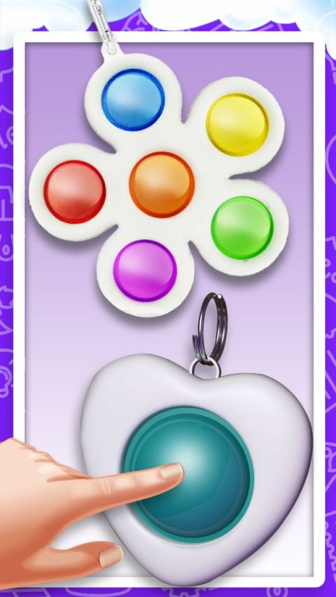 simple dimple pop it - Fidget Cubes Sensory Toys