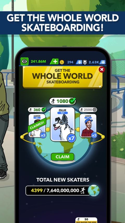 Braille Skateboarding Origins: Idle Skate Game