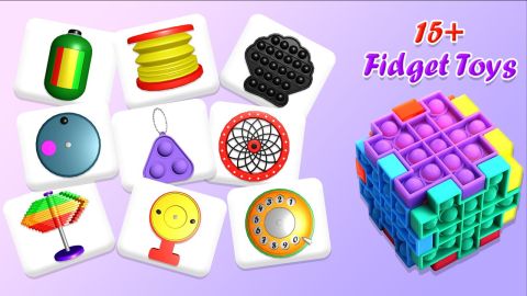 Fidget Toys 3D - Pop It popop Bubble Simple Dimple