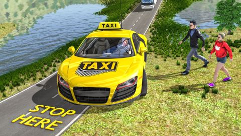 US Offroad Taxi Driving Games