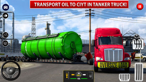 Oil Tanker Offroad Truck Games