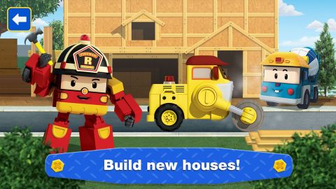 Robocar Poli: Builder! Games for Boys and Girls!