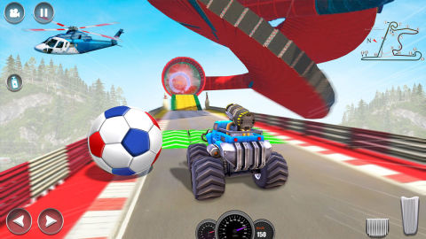 Monster Truck Stunt Race : Impossible Track Games