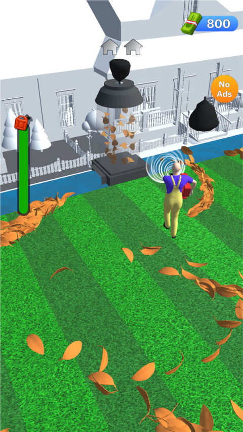 Leaf Blower idle City Cleaner