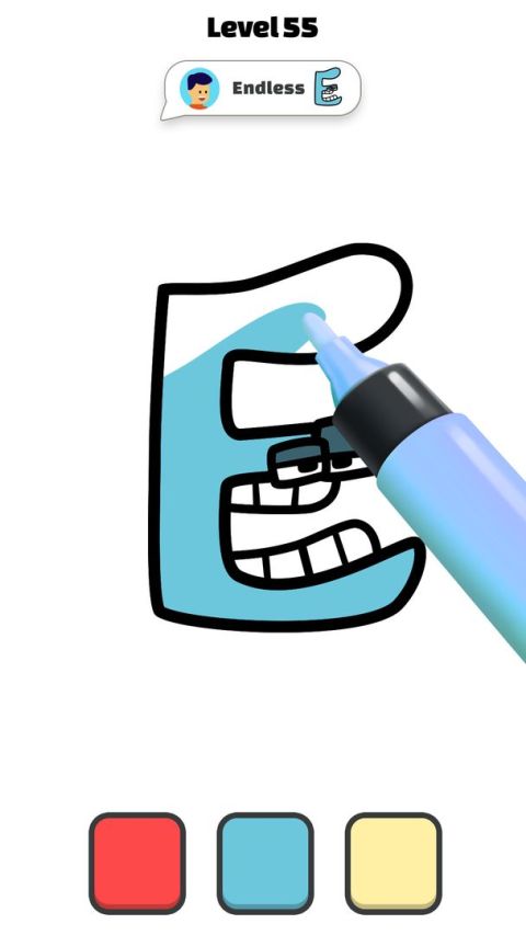 Coloring Alphabet Lore