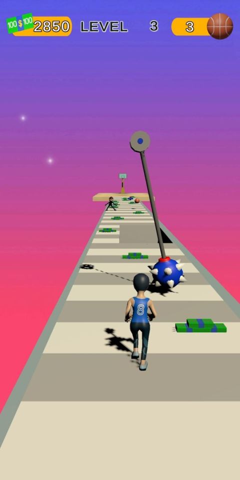 Basketball Runner 3D