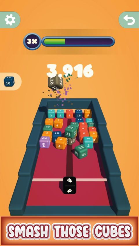 Merge Cube: 2048 Puzzle 3D