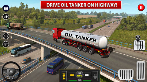Oil Tanker Offroad Truck Games