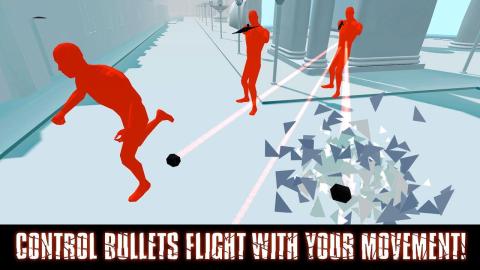 Red Superhot Shooter 3D