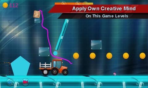 Draw Bridge Run Truck:Brain it