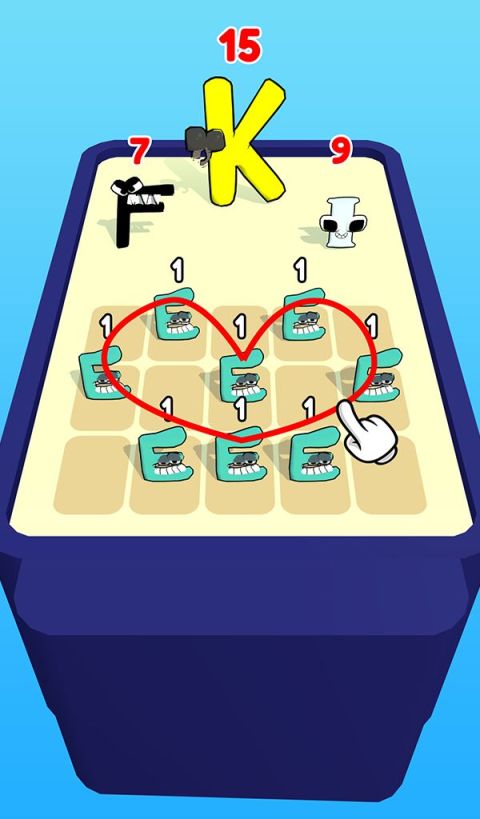 Merge Alphabet: Monster Fusion