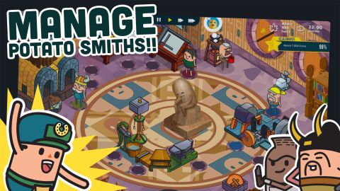 看！馬鈴薯們的武器工坊？！