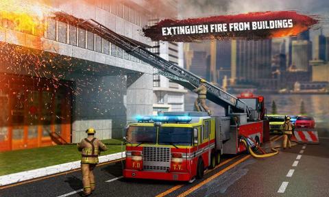 消防救援卡車模擬3D Firefighter Truck