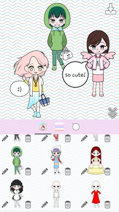 My Webtoon Character Girls - K-pop IDOL Maker