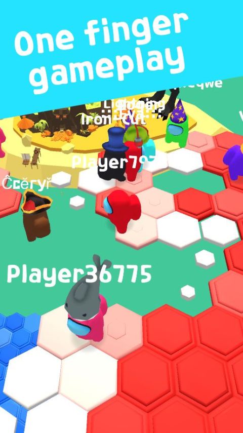 Fall Imposter. io - survival stickman