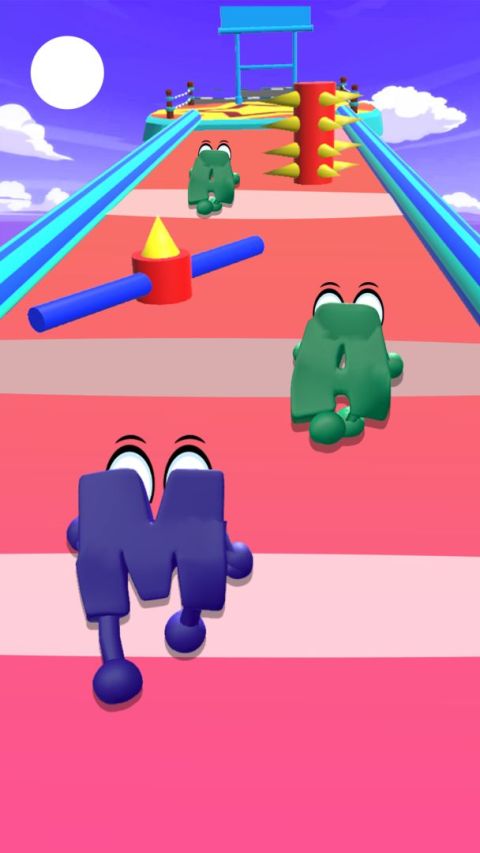 Merge Alphabet: Lore Run 3d