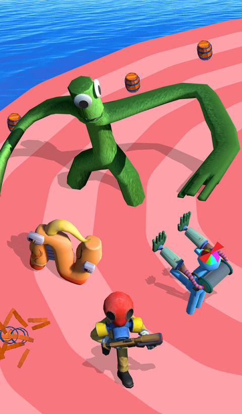 Alphabet.io: Rainbow Smasher