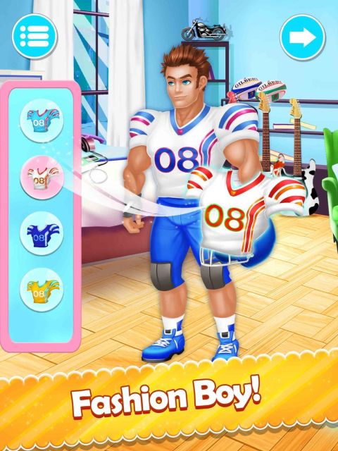 Makeover Love Story: Girl & Kids Makeup Games