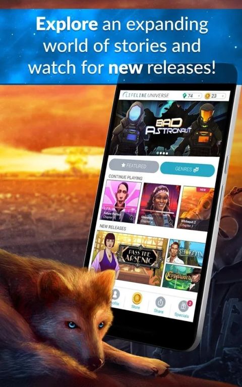 Lifeline Universe – Choose Your Own Story