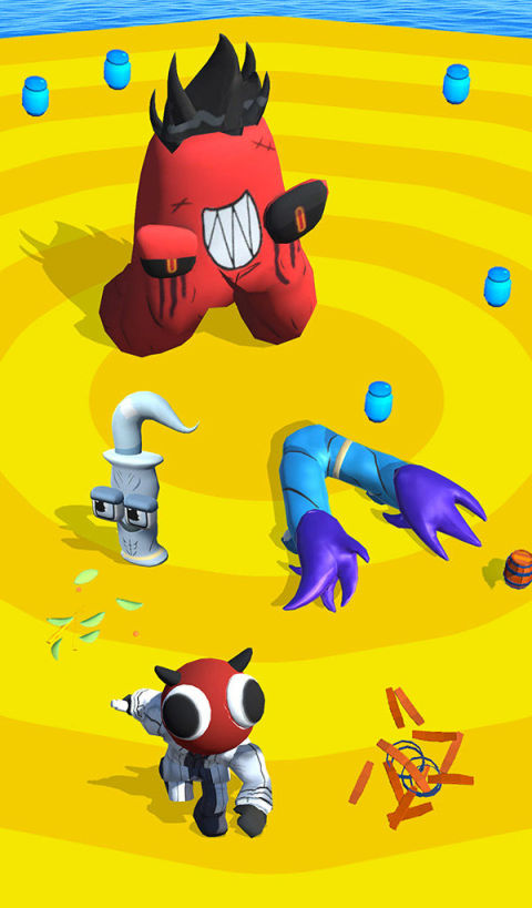 Alphabet.io: Rainbow Smasher