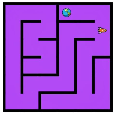Spaceship Maze