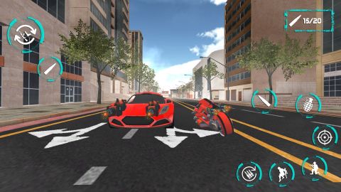 Multi Robot Car War Games