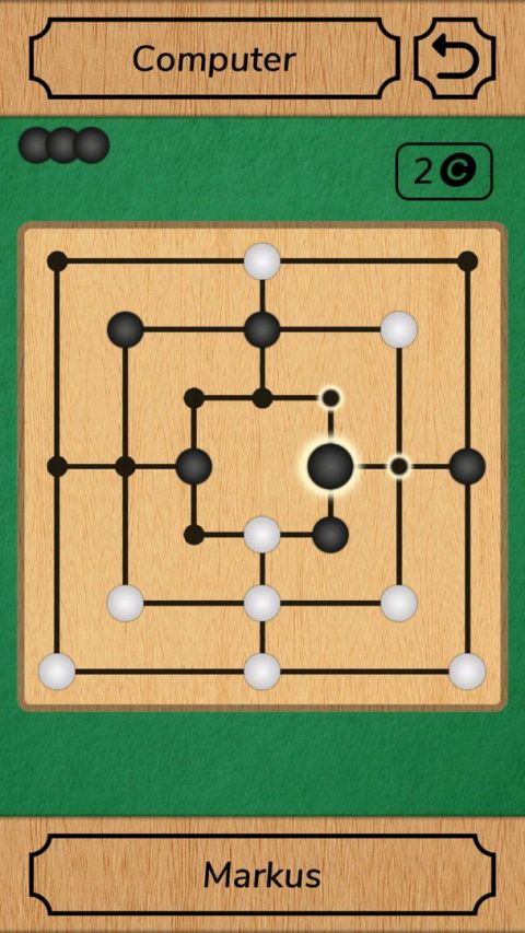 Mills | Nine Men's Morris - Free board game online
