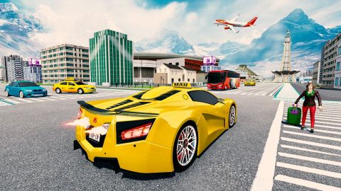 Taxi Games Car Drive Simulator