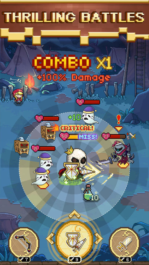 Skull Rider - Pixel RPG