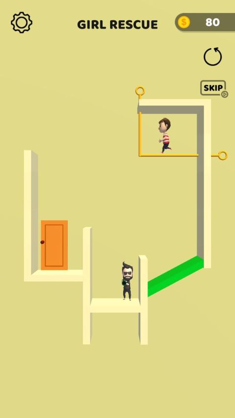 Pin Rescue-Pull the pin game!