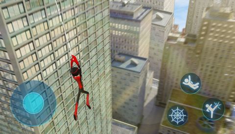 Spider Stickman Rope Hero