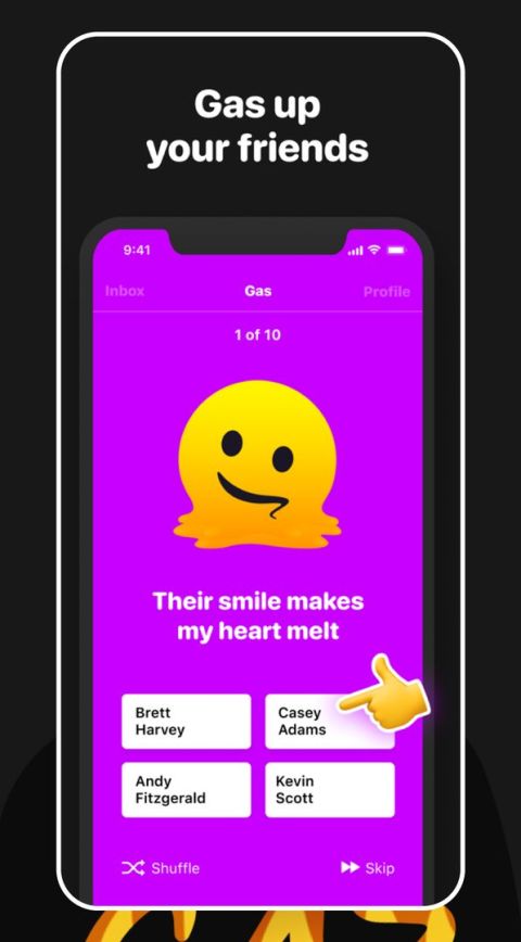 Gas See who likes you