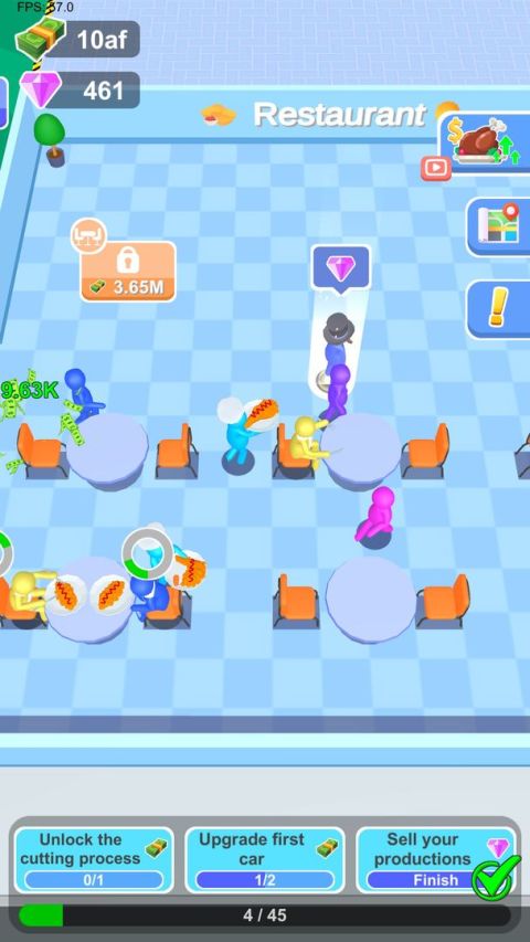 Idle Chicken Processing