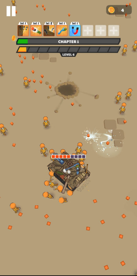 Tank Survival: Blitz War