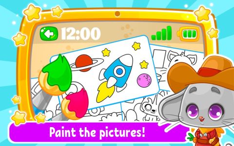 Babyphone & tablet: baby games