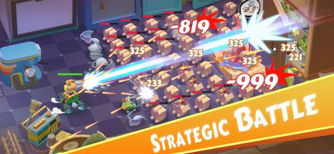 Idle Toy Crash: Kitchen Robber