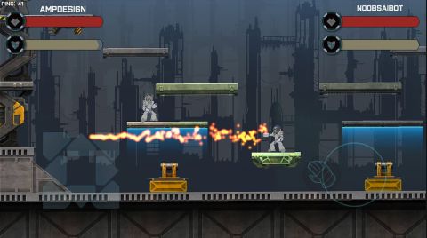 Simple Arena Robots PVP