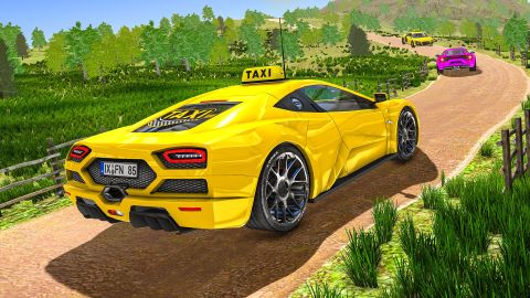 US Offroad Taxi Driving Games