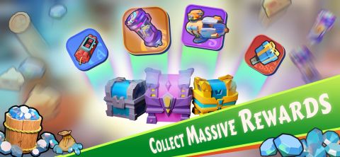 Idle Toy Crash: Kitchen Robber