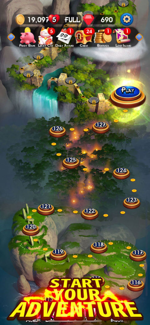 Match 3 - Dragons Treasure