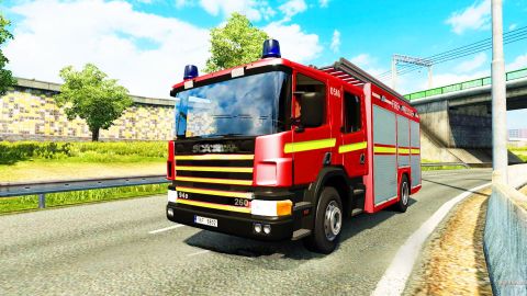 Fire Truck Drive Simulator 3D