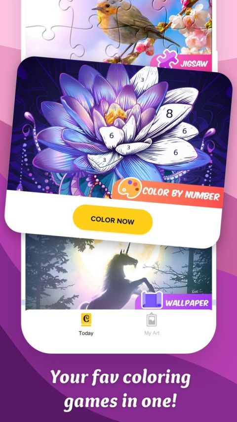 Colorscapes Plus - All-in-One Coloring Games