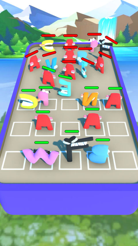 Merge Alphabet: Game Lore 3D